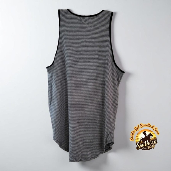 PacSun Black and Gray Classic Tank Top - Picture 2 of 6